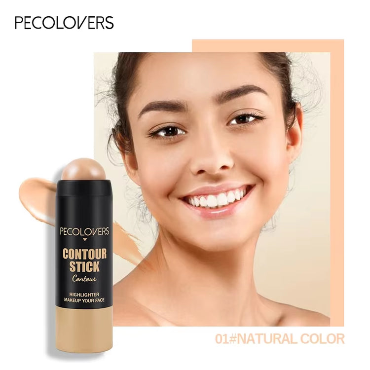 Full Coverage Concealer and Foundation Stick for Blemish and Dark Circle Correction - Face Makeup Primer Pen