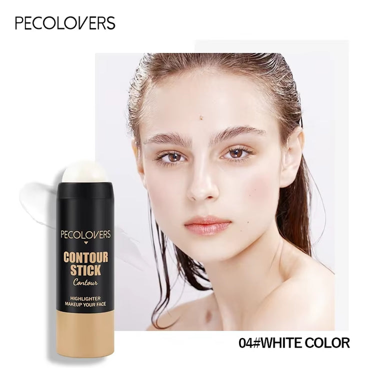Full Coverage Concealer and Foundation Stick for Blemish and Dark Circle Correction - Face Makeup Primer Pen