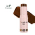 Full Coverage Facial Stick Foundation for Dark Skin - Long-Lasting Oil-Control Concealer Base Cream with Matte Natural Finish