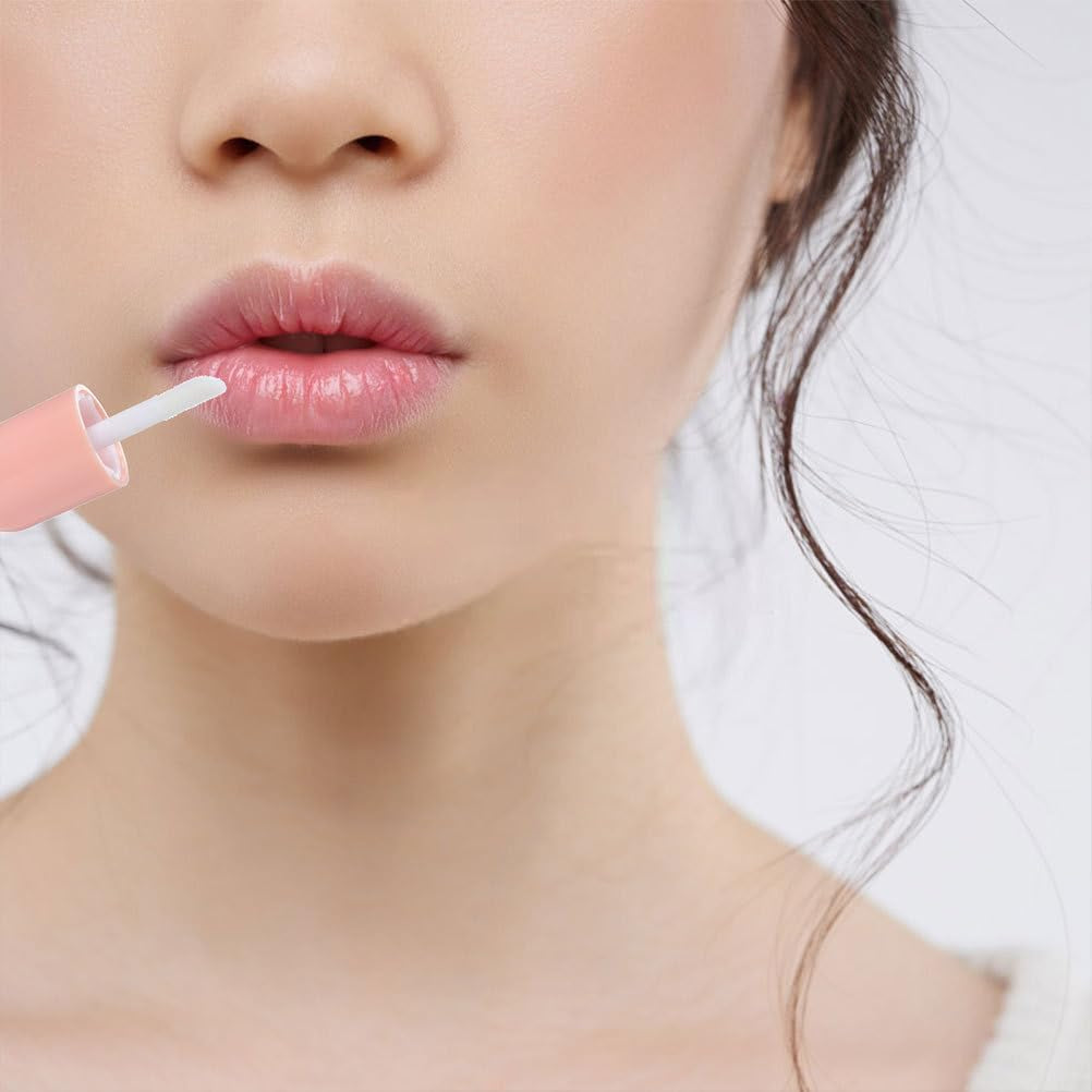 Elevate Your Beauty Routine with 8Pcs Refillable Pink Lip Gloss Tubes - Perfect for DIY Cosmetics and On-the-Go Glam!