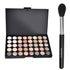 40-Color Matte Eyeshadow Palette - Earth Tone Collection with Glitter, Waterproof Formula, Long-Lasting Wear, Includes Eyeshadow Brush