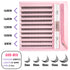 Transform Your Look with the 2-in-1 DIY Clusters Eyelash Extension Bond and Seal Kit - Natural Faux Mink Lashes Included!