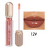 Glitter Pearlescent Moisturizing Lip Gloss - Long-Lasting, Non-Stick, Shimmering Red  for Women