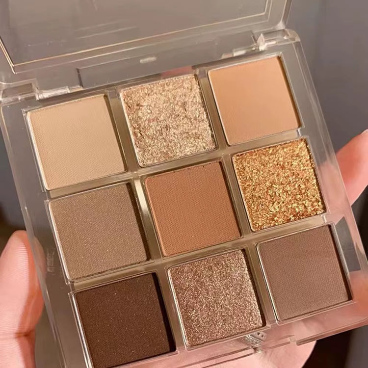 - Butter Orange and Brown Shades with Pearly, Matte, and Glitter Finishes for Long-Lasting Eye Makeup