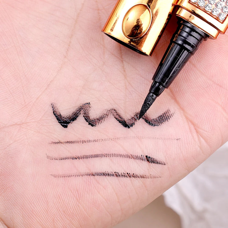 2-in-1 Self-Adhesive Eyelash  - Long-Lasting, No Glue, Non-Magnetic, Quick-Drying Formula