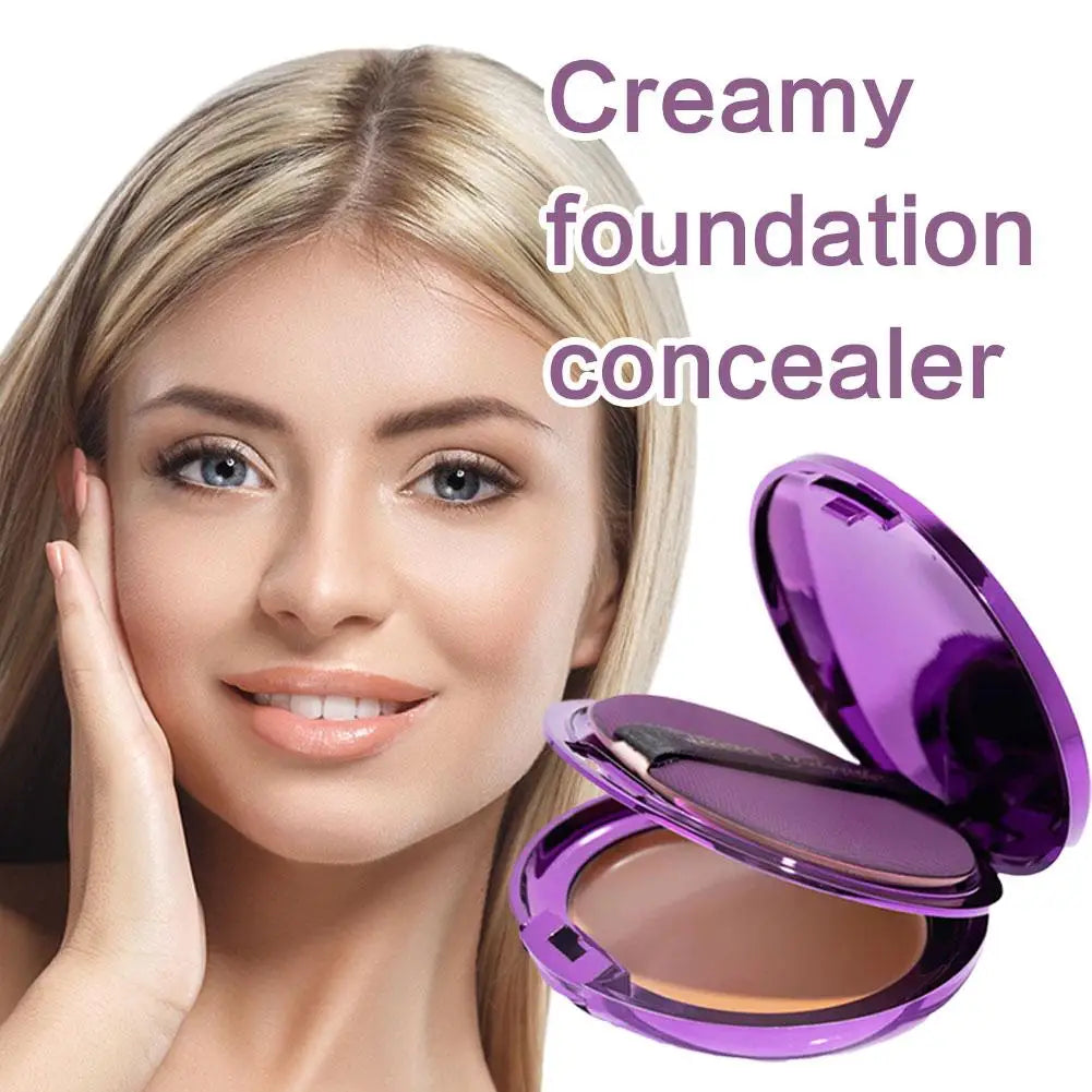 Evanesce Soft Matte Cream Concealer Full Coverage Skin Blemishes and Wrinkles, Tattoos Lasting Waterproof Cushion Foundation