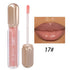 Glitter Pearlescent Moisturizing Lip Gloss - Long-Lasting, Non-Stick, Shimmering Red  for Women