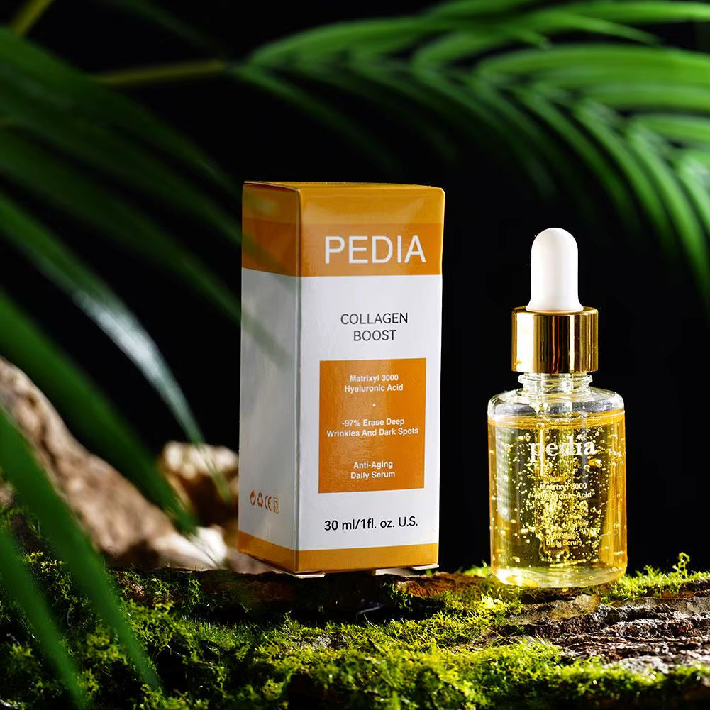 Collagen-Infused Face Serum: Deep Hydration Moisturizer for Enhanced Skin Elasticity and Anti-Aging Benefits