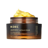 KOEC Anti-Wrinkle Face Cream with Polypeptide Collagen for Moisturizing, Tightening, and Soothing Hydration