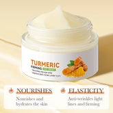 Turmeric Infused Firming Eye Cream for Dark Circles and Moisturization
