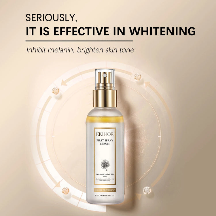 White Truffle Facial Serum: Moisturizing Spray for Melanin Correction, Dark Spot Reduction, Pore Minimization, and Skin Brightening