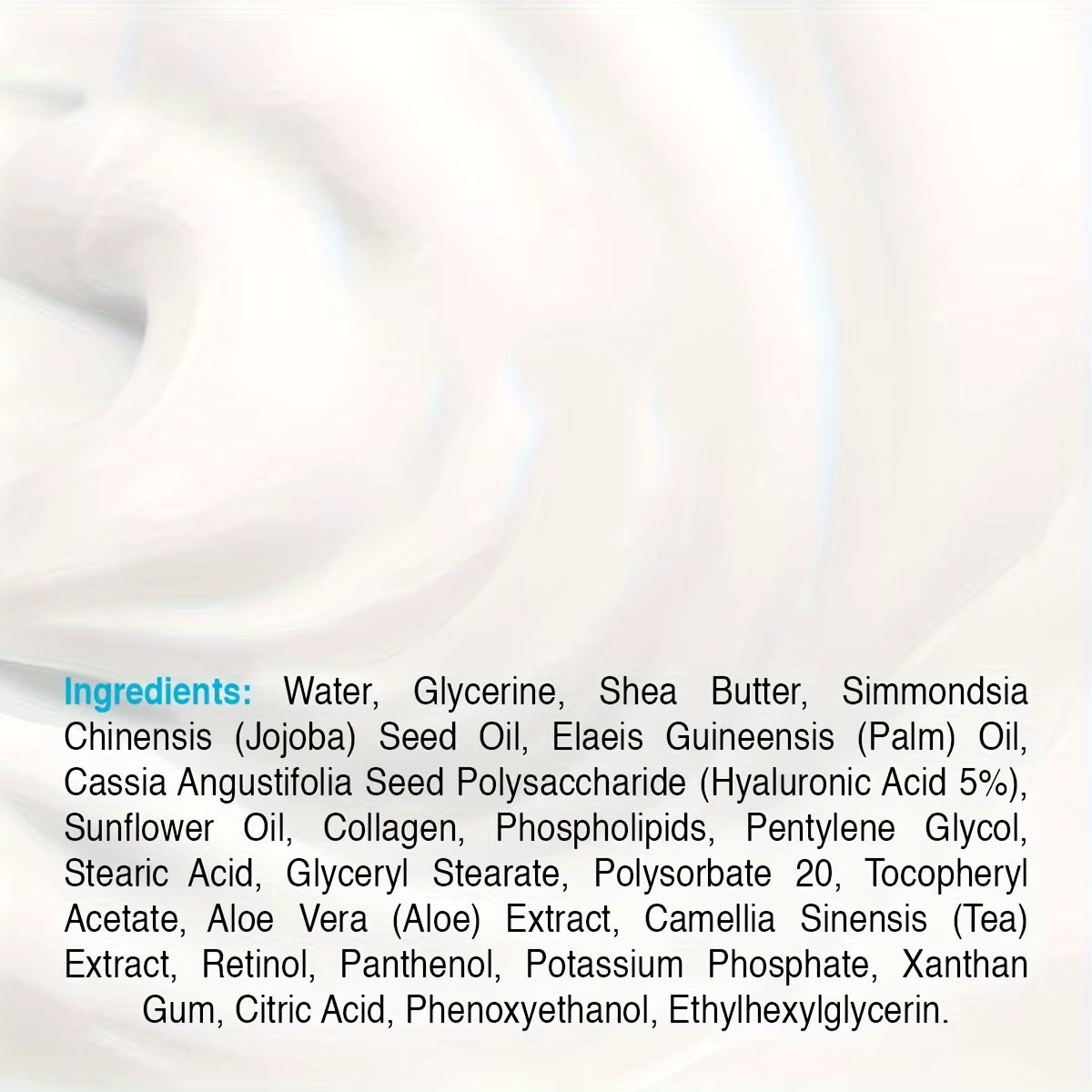 Retinol Hydrating Cream for Day and Night Use - Facial Lotion for Men and Women