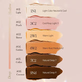 Full Coverage Facial Stick Foundation for Dark Skin - Long-Lasting Oil-Control Concealer Base Cream with Matte Natural Finish
