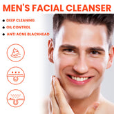 Volcanic Mud Facial Cleanser for Deep Cleansing, Oil Control, and Pore Minimization - 60ml