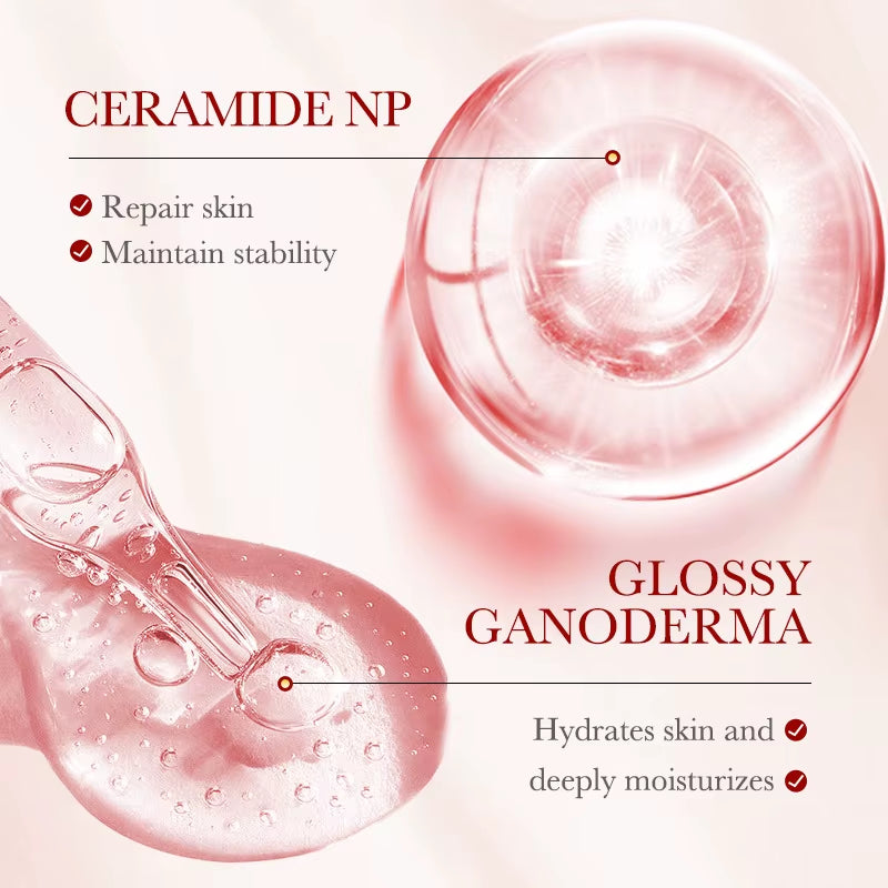 Ganoderma Lucidum Dragon Blood Facial Serum and Moisturizing Emulsion for Refreshing Skin Care