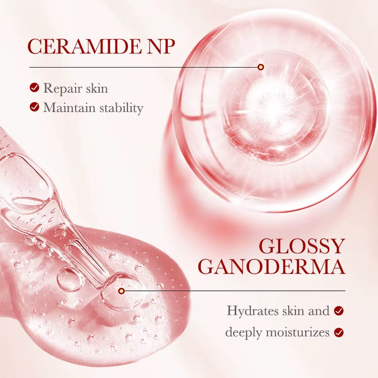 Ganoderma Lucidum Dragon Blood Facial Serum and Moisturizing Emulsion for Refreshing Skin Care