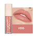 Glitter Pearlescent Moisturizing Lip Gloss - Long-Lasting, Non-Stick, Shimmering Red  for Women