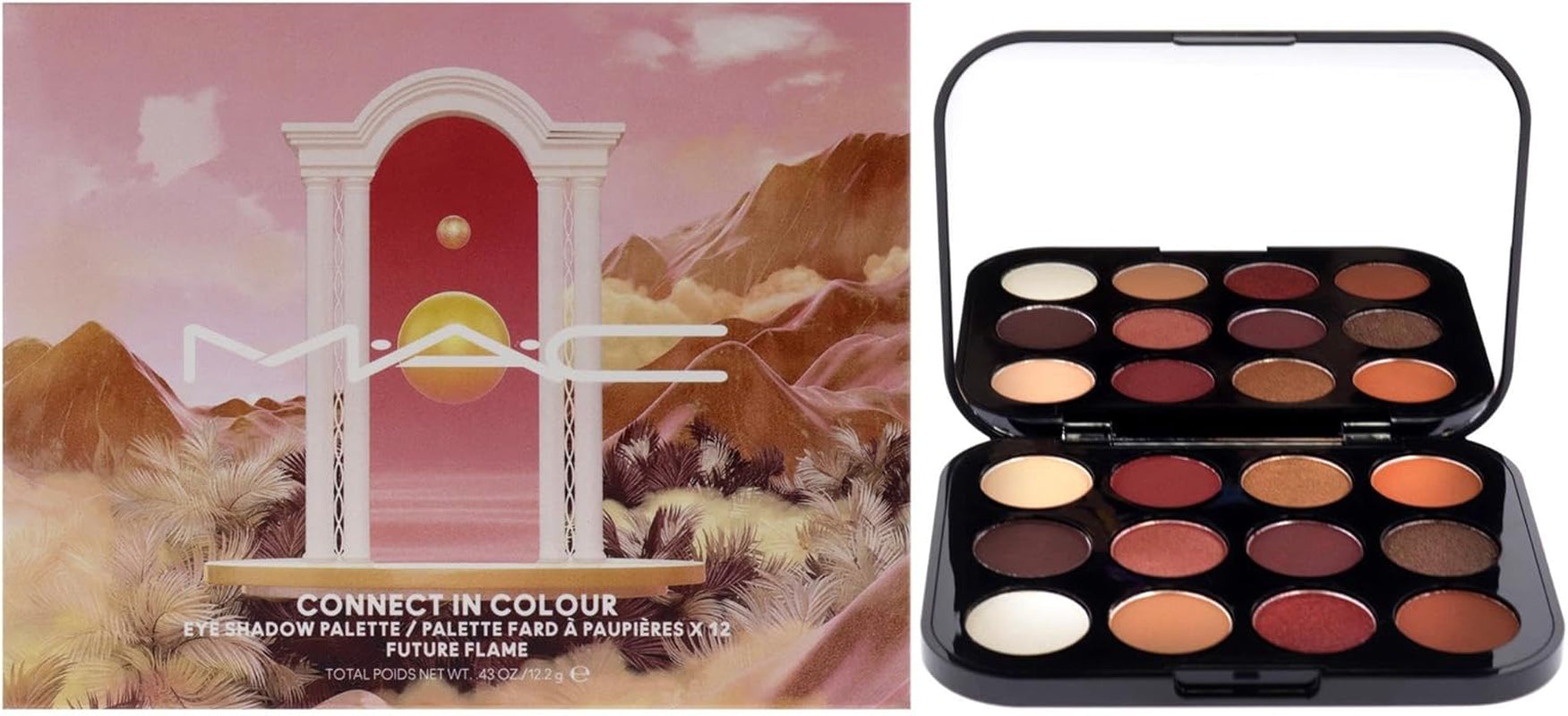 Connect in Colour Eye Shadow Palette - Future Flame Eye Shadow Women 0.43 Oz