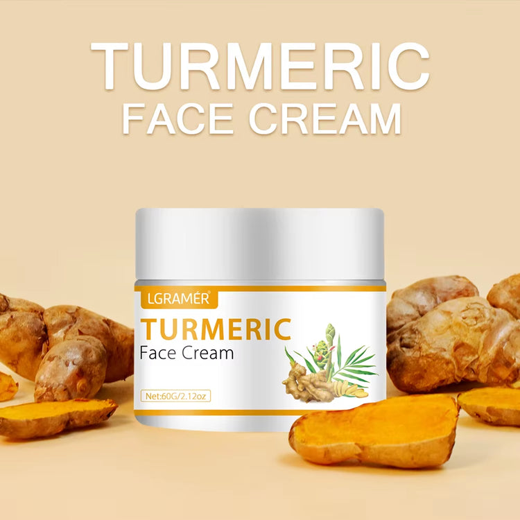 Turmeric Infused Moisturizer - Dual Action Day & Night Cream for Dark Spot Correction, Anti-Wrinkle, and Acne Pigmentation Treatment