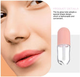 Elevate Your Beauty Routine with 8Pcs Refillable Pink Lip Gloss Tubes - Perfect for DIY Cosmetics and On-the-Go Glam!