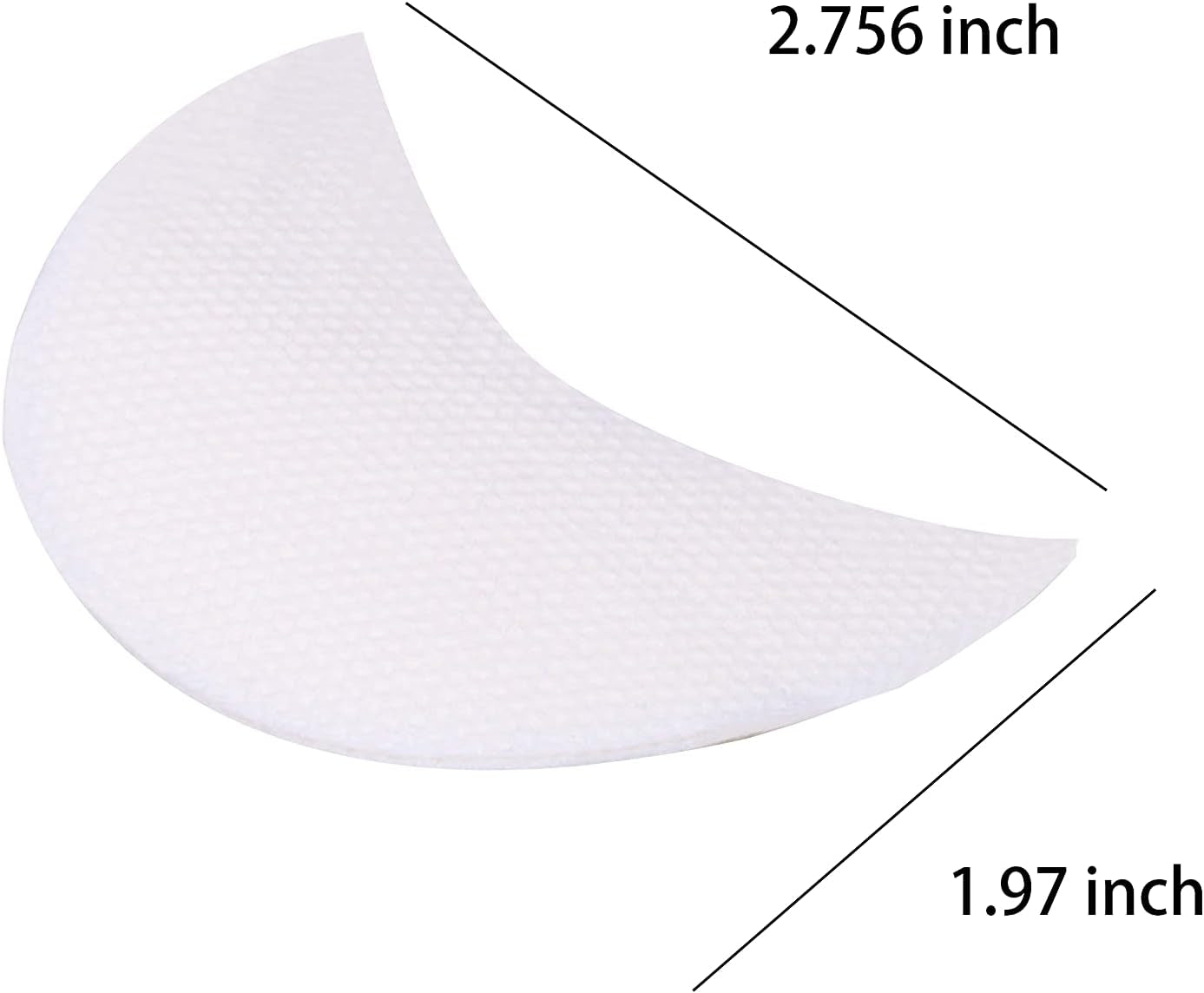 200PCS Eye Shadow Pad Stencil, Quick Make-Up Stencils, Lower Eye Makeup Pads