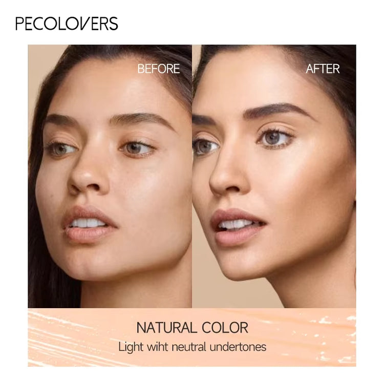 Full Coverage Concealer and Foundation Stick for Blemish and Dark Circle Correction - Face Makeup Primer Pen