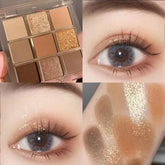 - Butter Orange and Brown Shades with Pearly, Matte, and Glitter Finishes for Long-Lasting Eye Makeup