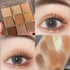 - Butter Orange and Brown Shades with Pearly, Matte, and Glitter Finishes for Long-Lasting Eye Makeup
