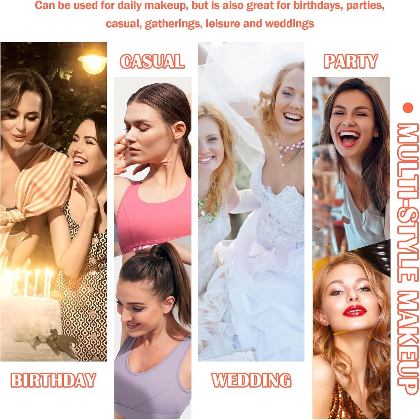 6 Colors Blush Palette,Shimmer Silky Matte Blush Powder Palette,Professional Cute Face Contour Highlighter Blush Palette with Blush Makeup Brush