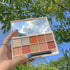 Pearlescent Glitter Eyeshadow Palette - 10 Color Pigment Collection with Matte and Shimmer Finishes for Vibrant Makeup Looks