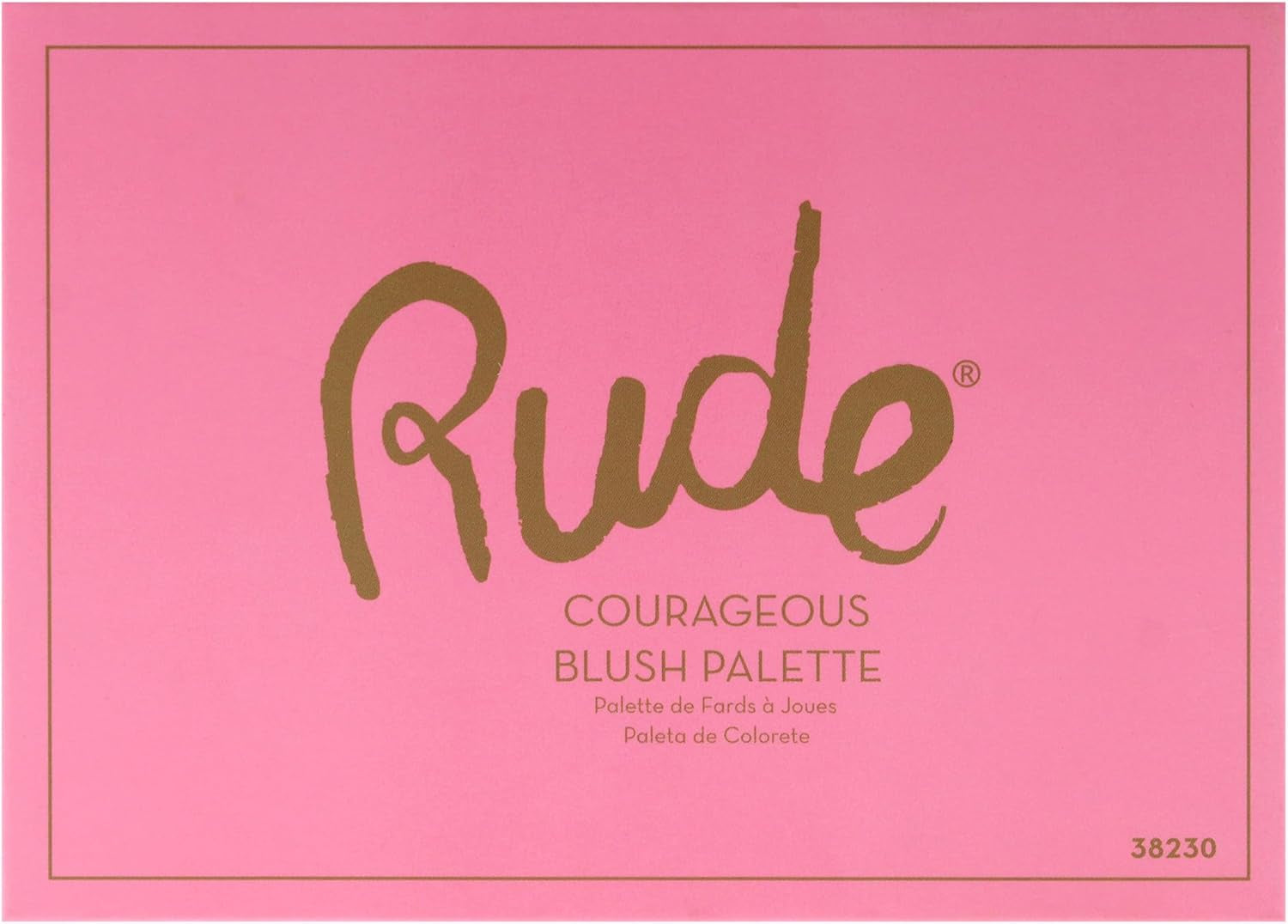 Cosmetics Blush Palette - Courageous Blush Women 0.634 Oz