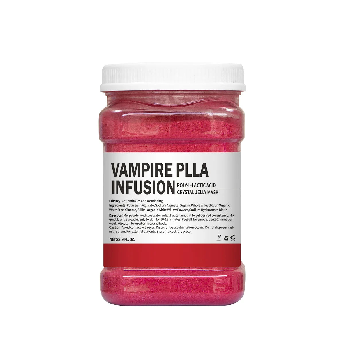 650G Enzyme Crystal Facial Mask Powder - Moisturizing Carrot and Rose Petal Jelly Face Care for Dropshipping
