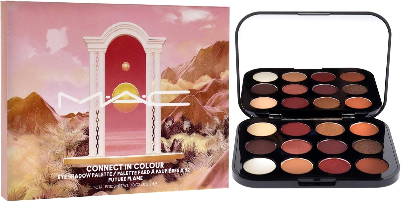 Connect in Colour Eye Shadow Palette - Future Flame Eye Shadow Women 0.43 Oz