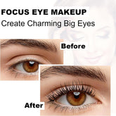Mascara Black Volume and Length 4D Silk Fiber Lash Mascara Waterproof Mascara Voluminous Eyelashes,Dramatic Extension,Long Lasting Fiber Mascara Liquid Lash Extensions Mascara