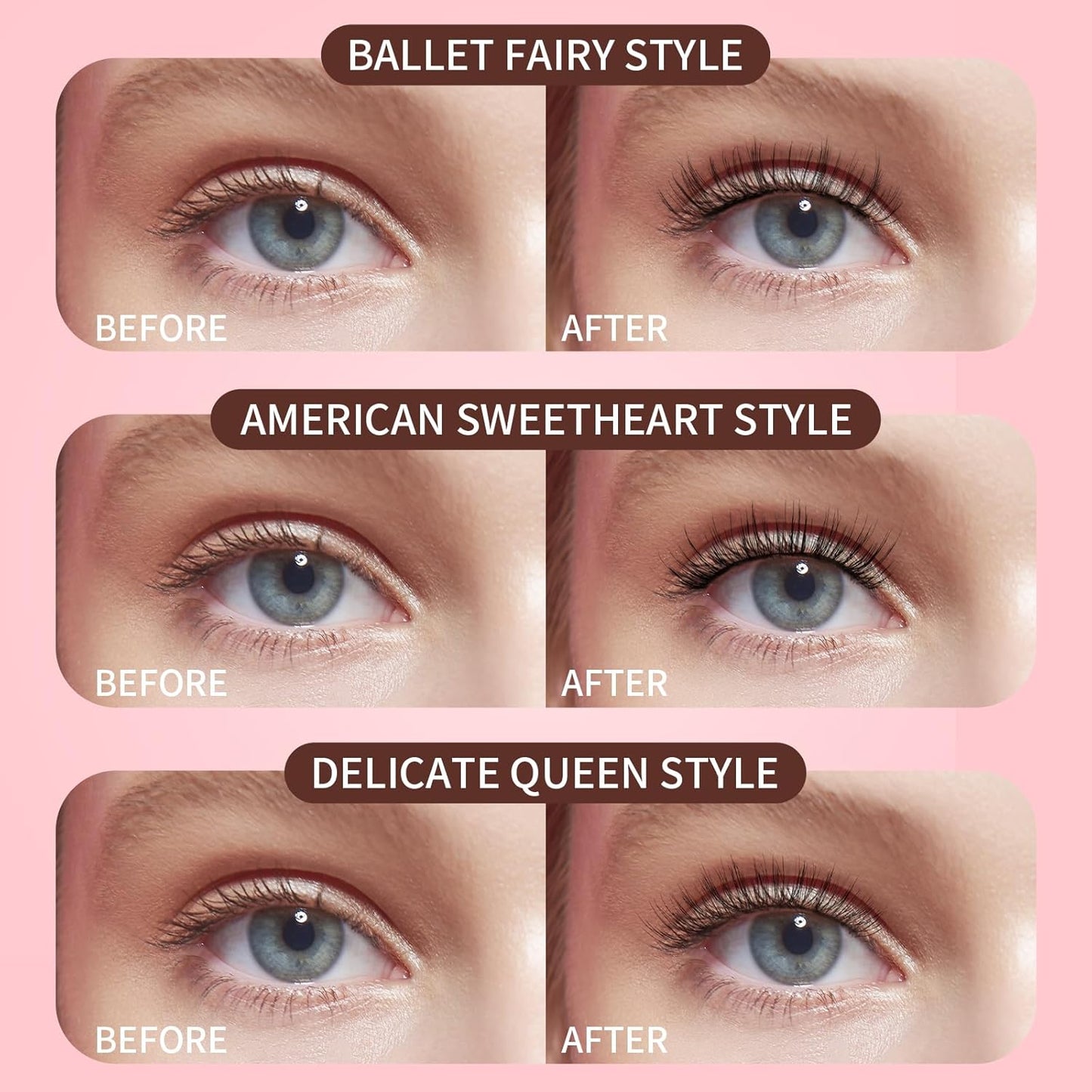 Effortless Beauty: Reusable Magnetic Eyelashes with Applicator for a Natural Look - No Glue, No Eyeliner, Just Stunning Lashes!