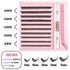 Transform Your Look with the 2-in-1 DIY Clusters Eyelash Extension Bond and Seal Kit - Natural Faux Mink Lashes Included!