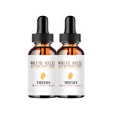 White Rice Whitening Serum and Moisturizing Cream for Pore Reduction, Brightening, Anti-Wrinkle, and Anti-Aging Skin Care Essence