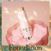 Full Coverage Facial Stick Foundation for Dark Skin - Long-Lasting Oil-Control Concealer Base Cream with Matte Natural Finish