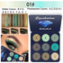 Nude Eyeshadow Palette - 9 Shades of Matte and Shimmer Pigmented Earth Tones