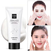 Amino Acid Facial Cleanser for Oil Control and Deep Cleansing - Gentle Moisturizing Foam Face Wash for All Skin Types, 60G