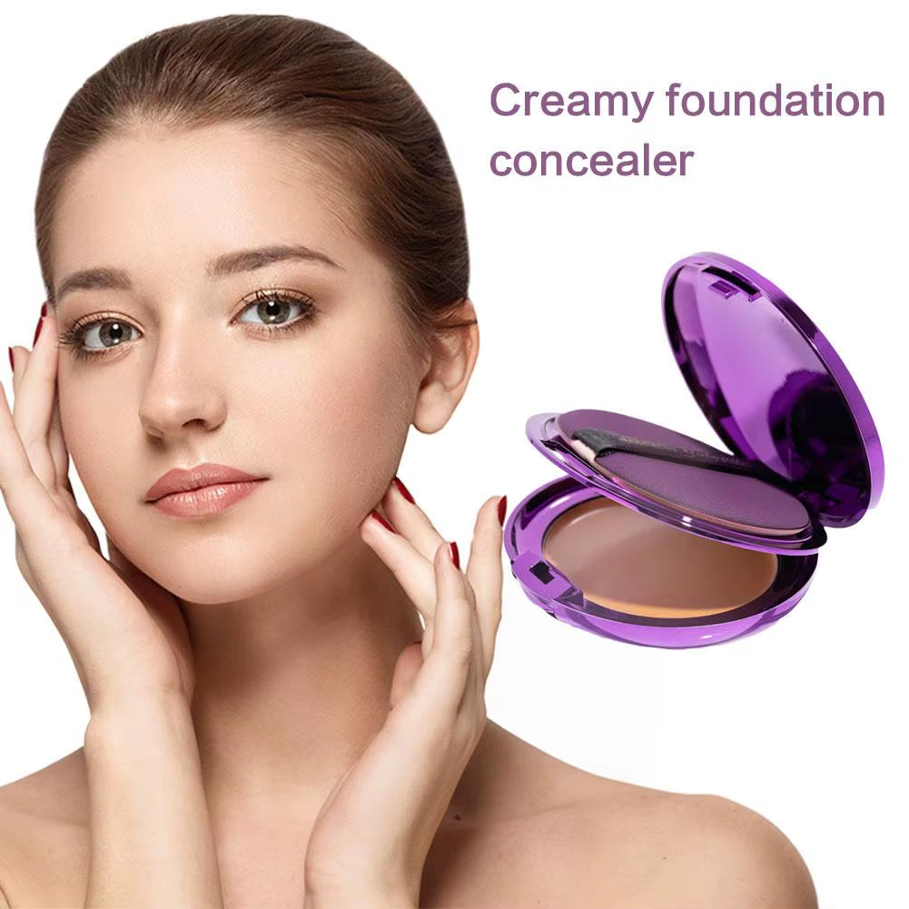 Evanesce Soft Matte Cream Concealer Full Coverage Skin Blemishes and Wrinkles, Tattoos Lasting Waterproof Cushion Foundation