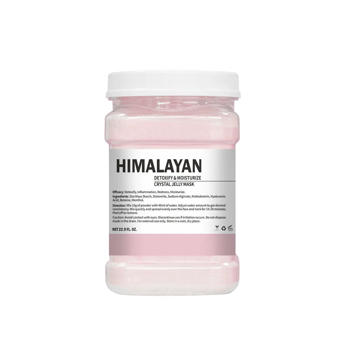 650G Enzyme Crystal Facial Mask Powder - Moisturizing Carrot and Rose Petal Jelly Face Care for Dropshipping