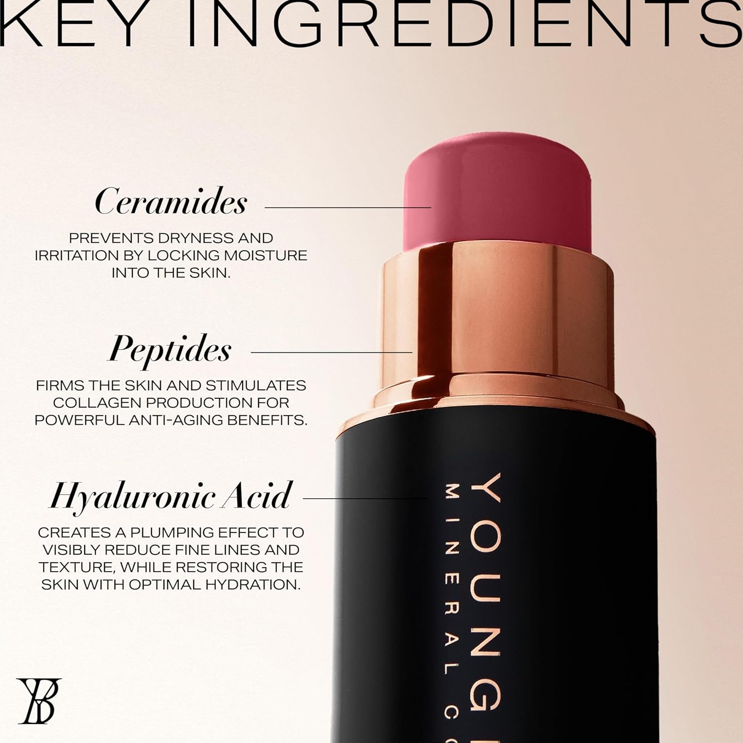 Vividluxe Creme Blush Stick - Bellini Blush Women 0.32 Oz