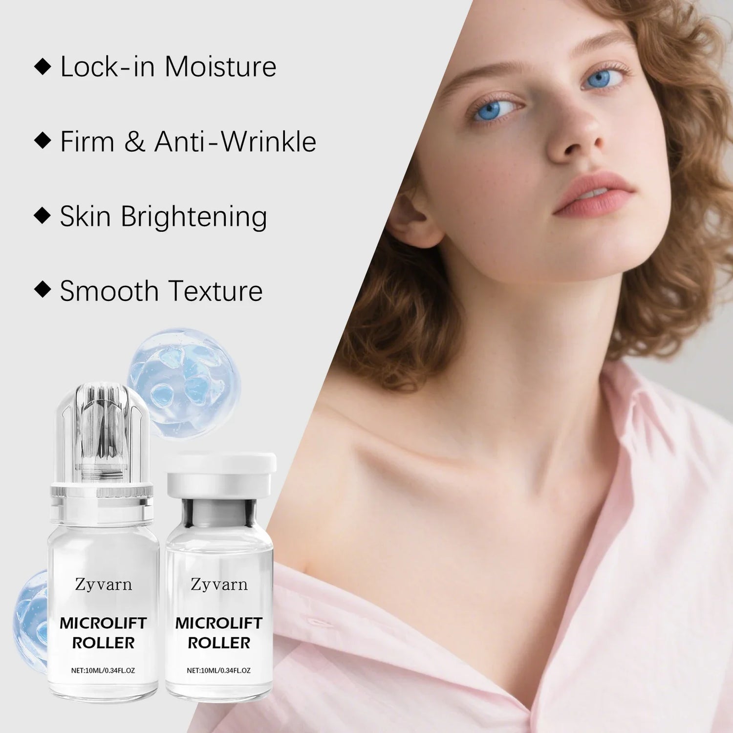 Revitalize Your Skin with Oligopeptide Micro Needle Serum - Hydrating Hyaluronic Acid Essence for Sensitive Skin