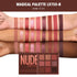 Nude Eyeshadow Palette - 9 Shades of Matte and Shimmer Pigmented Earth Tones