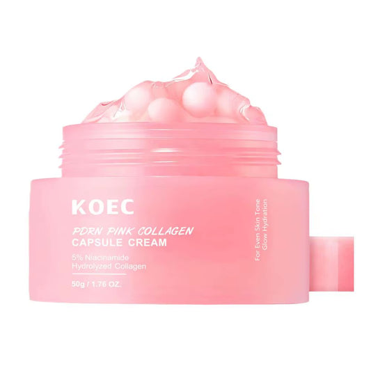 KOEC Anti-Wrinkle Face Cream with Polypeptide Collagen for Moisturizing, Tightening, and Soothing Hydration