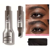 3D Dye Eyebrow Pencil – Waterproof, Smudge-Proof Brow Enhancer with Large Brush for Natural, Long-Lasting Black and Brown Brows
