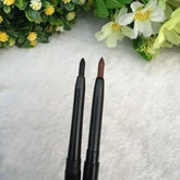 3-Piece Set of Waterproof Retractable Eyeliner Pencils in Black and Brown for Women