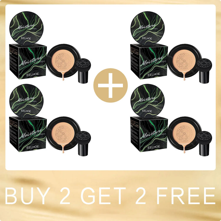 Professional Mushroom Air Cushion CC Cream - Waterproof Brightening Foundation with Concealing Properties