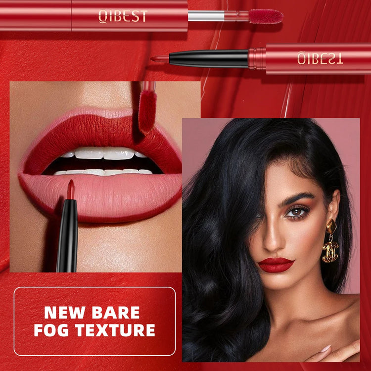 Transform Your Look with Our Double-End Waterproof Lip Gloss and Lipstick Pencil Set – Long Lasting Matte Lip Liner Available in 6 Stunning Colors!
